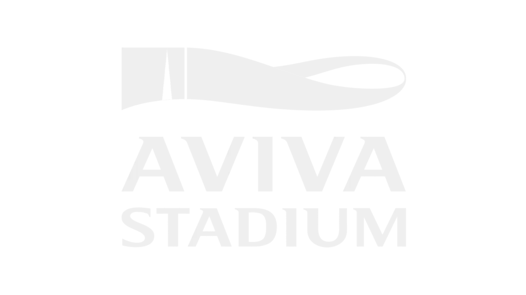 White Customer Logo - AVIVA STADIUM