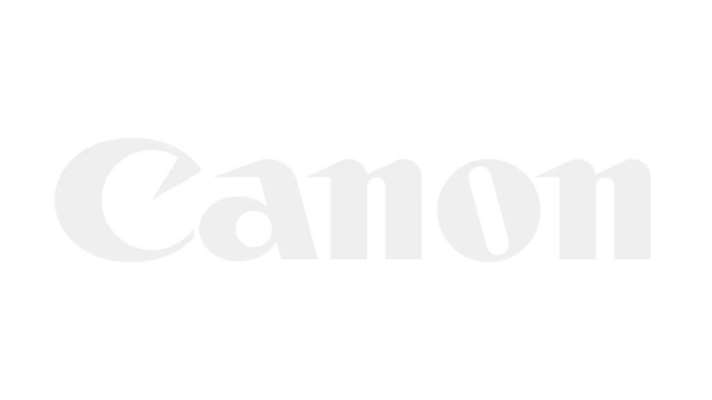White Customer Logo - CANON