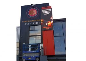 Large Outdoor LED Cinema Shop Front