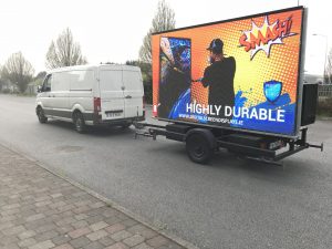 Mobile Digital Trailer for Rental