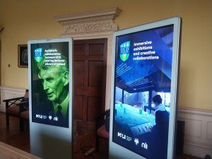 Free standing digital Display Screens one Side or Double sided