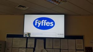 Fyffes Informational Display Screens