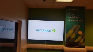 Aer Lingus Informational Display Screens