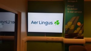 Aer Lingus Informational Display Screens