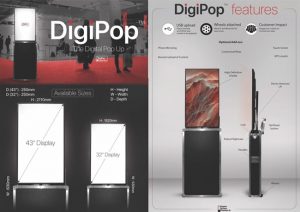 Mobile Digital displays pop ups Event Rental