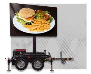 Mobile video advertising trailers product