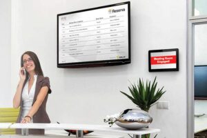 Small Panel Digital Displays for room information and engagement, great for appointments, large office's for meeting rooms and educational areas