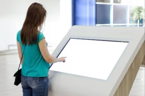 Interactive Digital way finders for museums, shopping centers and large areas