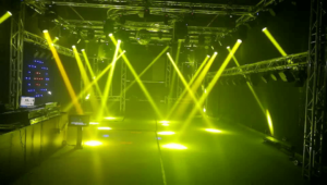 High quality lighting and technicians for events and rental