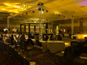 High quality lighting, Staging and technicians for events and rental