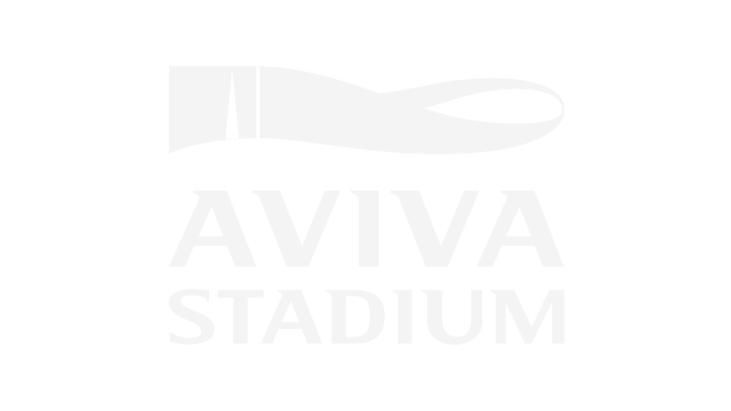 White Customer Logo - AVIVA STADIUM