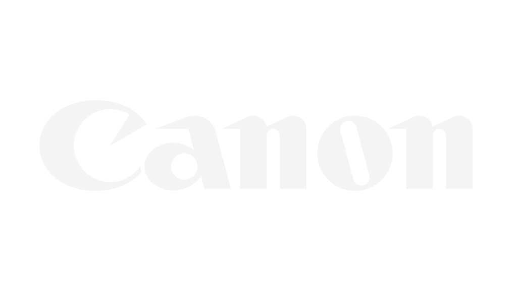 White Customer Logo - CANON