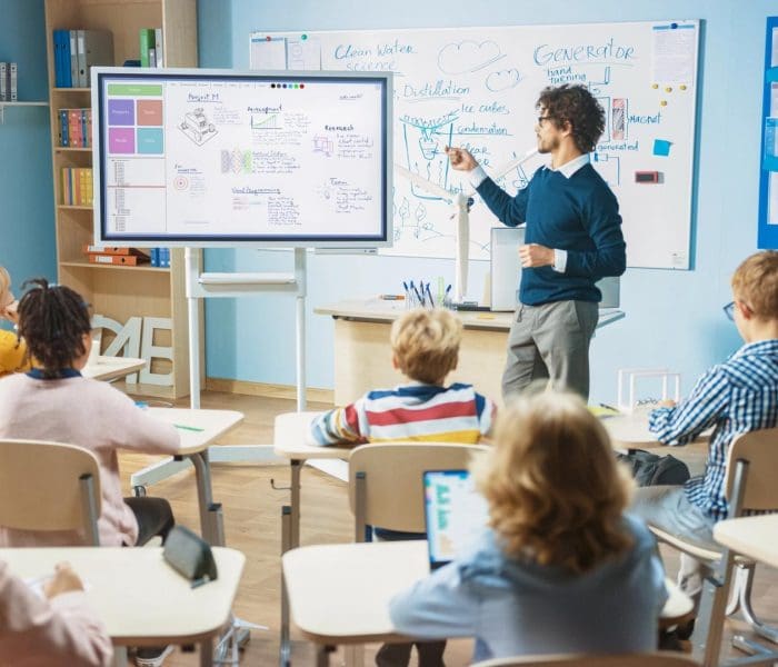 Interactive Displays for class rooms and education Interactive Digital Displays for class rooms and education