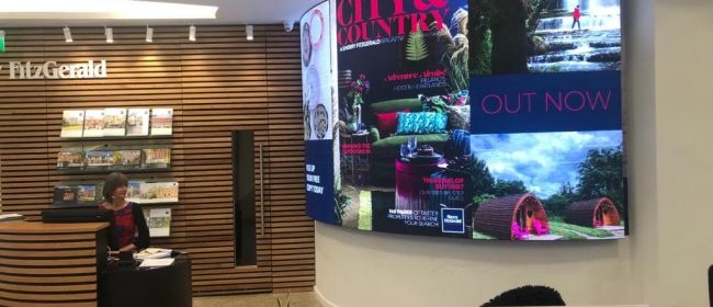 Large Digital Screen Displays for your reception